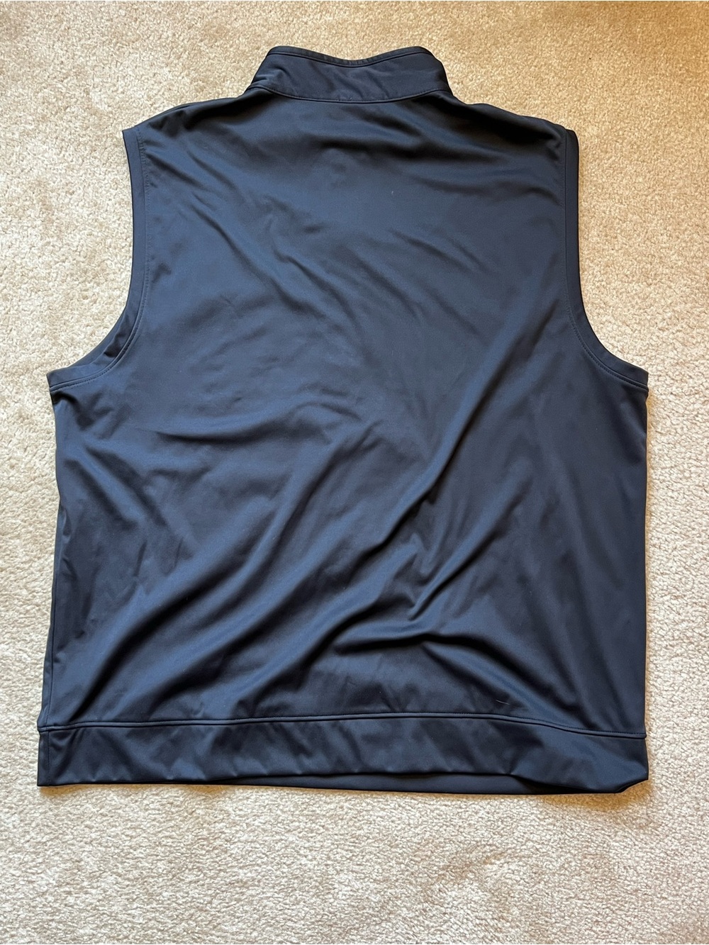 Lot of 2 Walter Hagen Mens Golf Vests Black & Slate Grey Size Large Quarter Zip - Picture 8 of 8